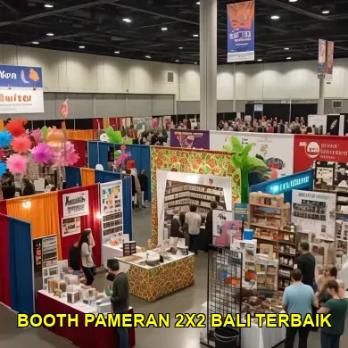 booth pameran 2x2 bali terbaik